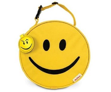 smiley face purse