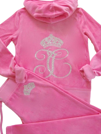 pink juicy couture tracksuit set
