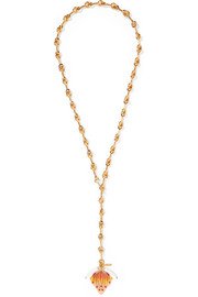 Chan Luu | Gold-plated, pearl and crystal necklace | NET-A-PORTER.COM