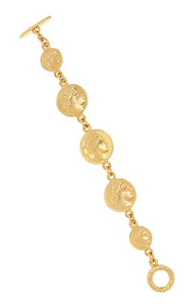 Gold-Plated Coin Bracelet By Ben-Amun | Moda Operandi