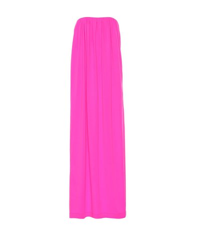 Calvin Klein 205W39NYC - Wool strapless column gown | Mytheresa