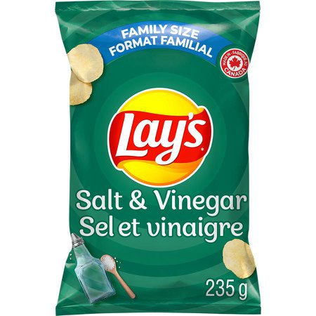 Lay's Salt & Vinegar Potato Chips | Walmart Canada