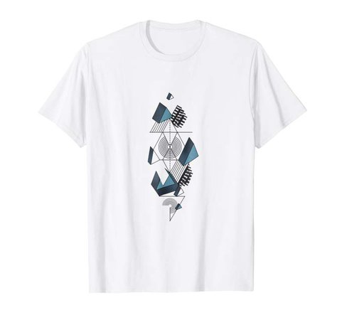Amazon.com: Next Level Design Art Abstract Line Geometric Men T-Shirt: Clothing
