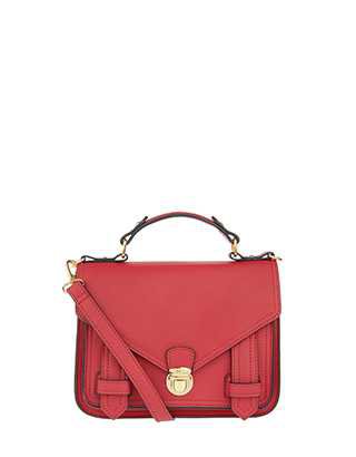 Accessorize | Satchel Cross Body Bag | Red | One Size | 5898416000