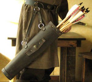 Medieval Celtic Viking Leather Arrow Quiver | eBay