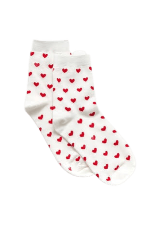 Pacsun - john galt heart socks