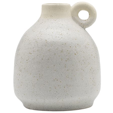 Ecology 14cm Clay Handle Ceramic Vase