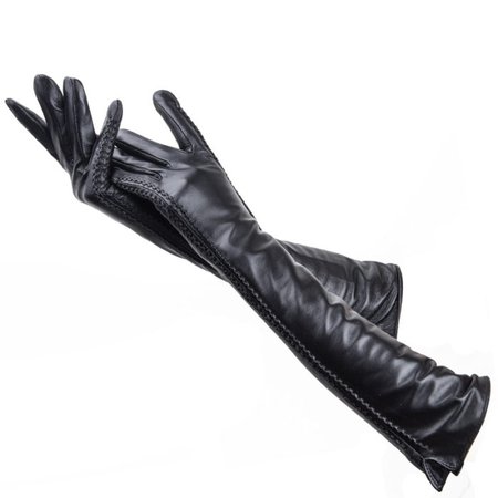 Long Leather Gloves Winter Fashion - Life Changing Products