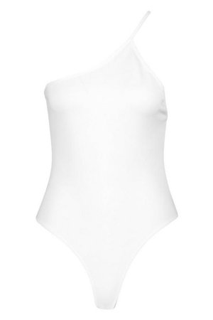 Scuba One Shoulder Strap Bodysuit | Boohoo