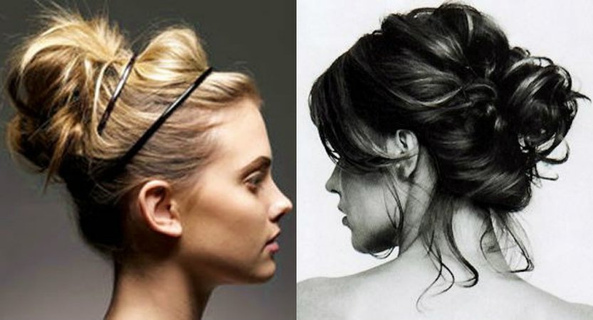 Messy Bun Hairstyles Cute Easy Low Undo Hair Tutorial Hairazor | Medium Hair Styles Ideas - 23596