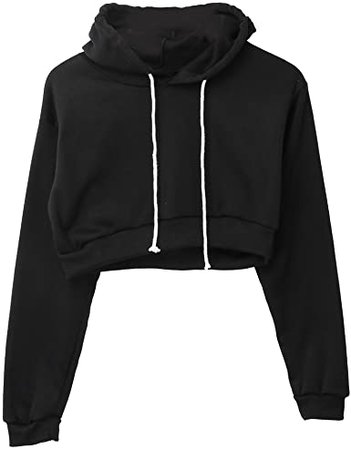 black crop top hoodie - Google Search