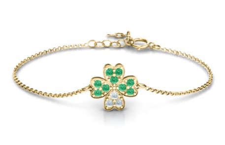 four leaf clover bracelet