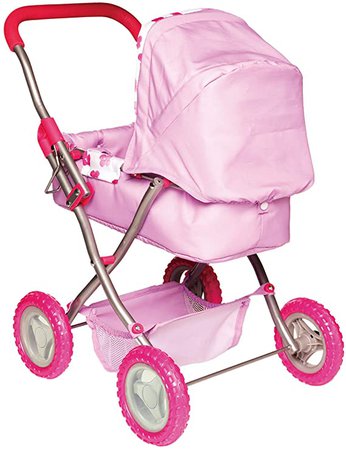 Amazon.com: Manhattan Toy Stella Collection Baby Doll Buggy for 12" & 15" Dolls for 3 Years +: Toys & Games