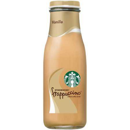Starbucks Frappuccino Chilled Coffee Drink Vanilla, 13.7 FL OZ - Walmart.com