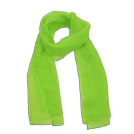 lime green scarf