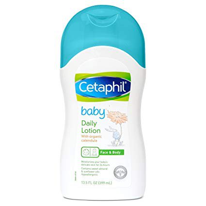 Amazon.com : Cetaphil Baby Daily Lotion with Organic Calendula, Sweet Almond Oil and Sunflower Oil, Value 3 Pack ( 13.5 Ounce each ) : Beauty