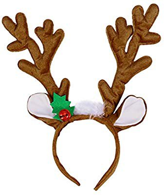 Amazon.com: TOYMYTOY Christmas Headband Reindeer Antler Hair Hoop Headpiece for Christmas Party: Gateway