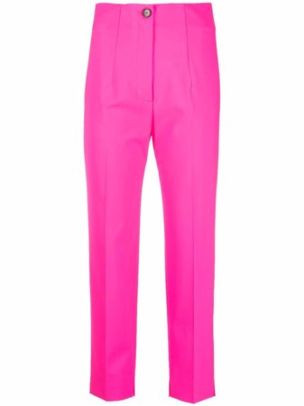 MSGM high-waisted cropped trousers