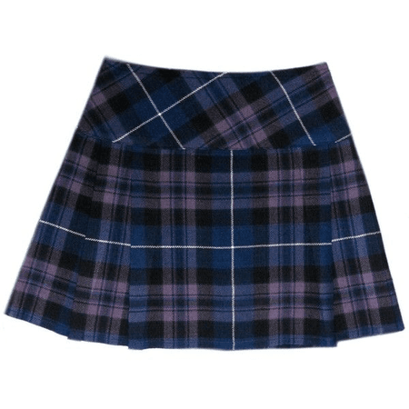 honour of scotland blue plaid skirt