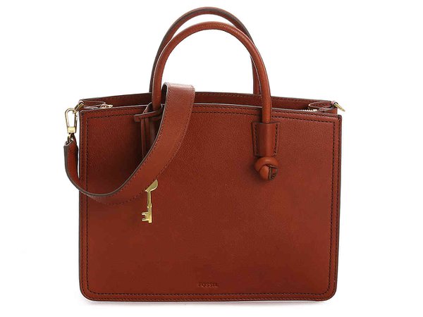 Fossil Skylar Leather Satchel Women's Handbags & Accessories | DSW