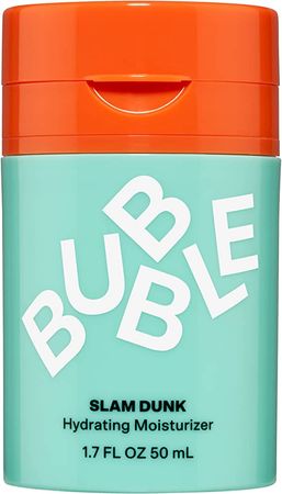 Amazon.com: Bubble Skincare Slam Dunk Hydrating Facial Moisturizer - Natural Aloe Juice + Avocado Oil for Skin Hydration and Blue Light Protection - Daily Face Moisturizer for Sensitive Skin (50ml) : Beauty & Personal Care