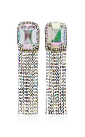 Crystal Earrings By Deepa Gurnani | Moda Operandi