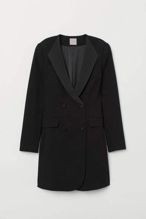 Jacket Dress - Black