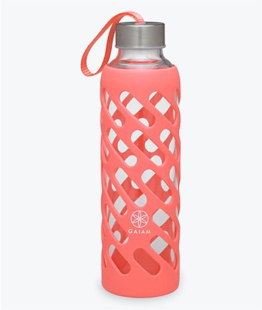 coral water bottle