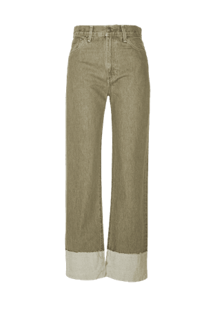 LEVI'S - MADE & CRAFTED® THE COLUMN JEANS in Light Moss Green