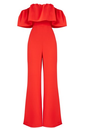 Red Delilah Jumpsuit by Amanda Uprichard for $30 - $40 | Rent the Runway