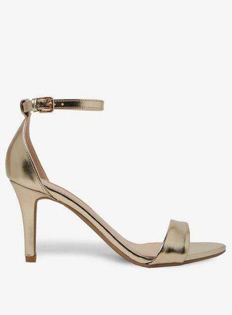 Heeled Sandals | Flat Gold Sandals | Dorothy Perkins