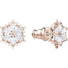 swarovski snowflake earrings - Google Search