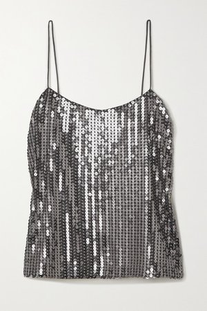 Cami NYC | The Erika sequined mesh camisole | NET-A-PORTER.COM