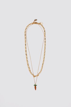 PACK OF CHAIN AND CARROT NECKLACES | ZARA United States