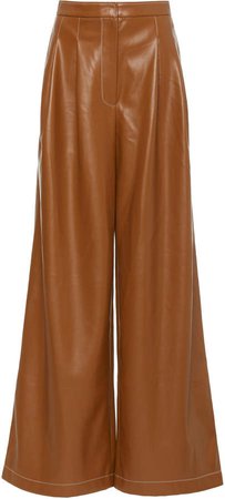 OLENICH Eco Leather High Waisted Pants Size: S