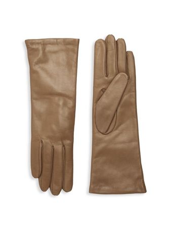 Portolano Slip-On Leather Gloves on SALE | Saks OFF 5TH