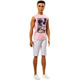 Amazon.com: Mattel Barbie Fashionistas In Black & White Ken Doll: Toys & Games