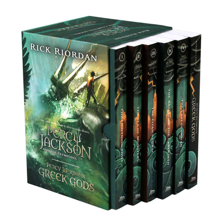 Percy Jackson book set