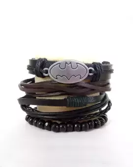 Pack Of 4 - Punk Batman Bracelet For Men: Buy Sell Online @ Best Prices in Pakistan | Daraz.pk