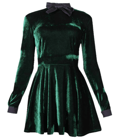 green velvet dress png