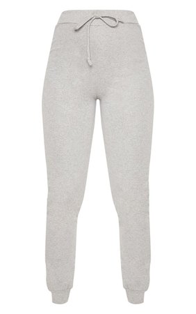 Grey Ultimate Marl Sweat Joggers | Trousers | PrettyLittleThing