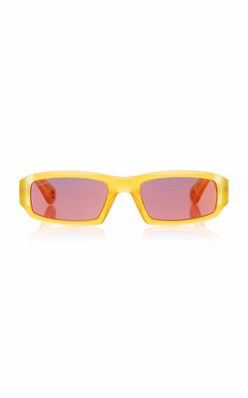 Altù Square-Frame Acetate Sunglasses By Jacquemus | Moda Operandi