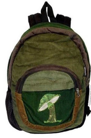 green backpack