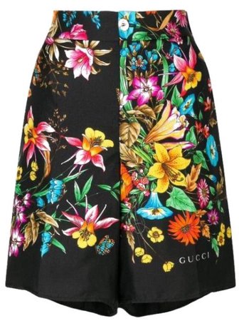 Gucci Floral Shorts