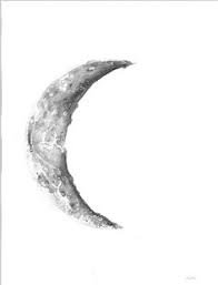 realistic crescent moon drawing - Google Search