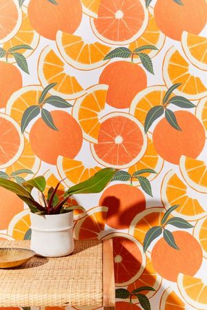Orange Harvest Removable Wallpaper | Urban Outfitters