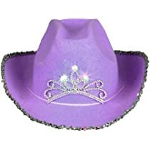 Amazon.com: Parris Cowgirl Hat in,Purple,one Size : Clothing, Shoes & Jewelry