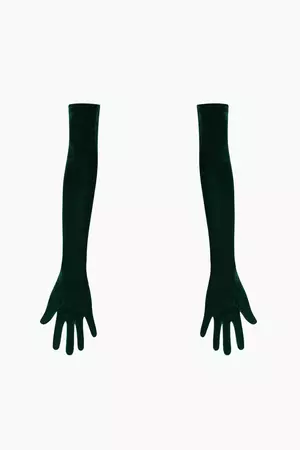 Premium Velvet Long Gloves – Micas
