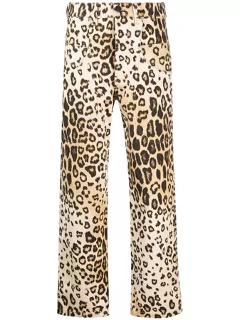 ETRO leopard-print trousers