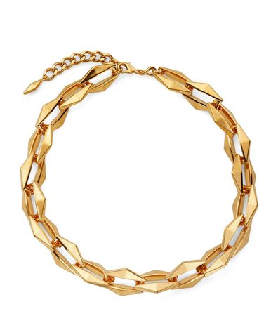Jimmy Choo Diamond Chain Necklace | Harrods US